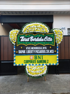 Papan Bunga Duka di Kubu Babussalam