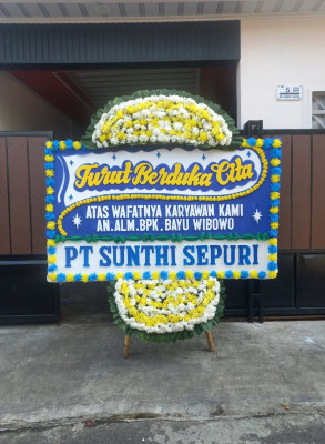 Papan Bunga Duka di Kubu Babussalam