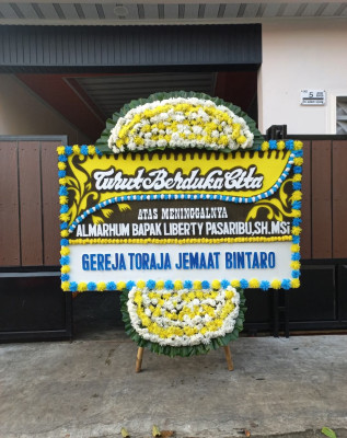 Papan Bunga Duka di Kubu Babussalam