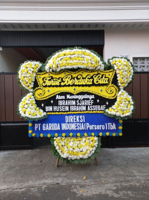 Papan Bunga Duka di Kubu Babussalam